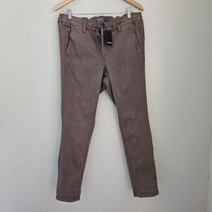 Torrid Weekend Boyfriend Straight Super Soft Mid Rise Pants Drawstring Sz 0X NWT